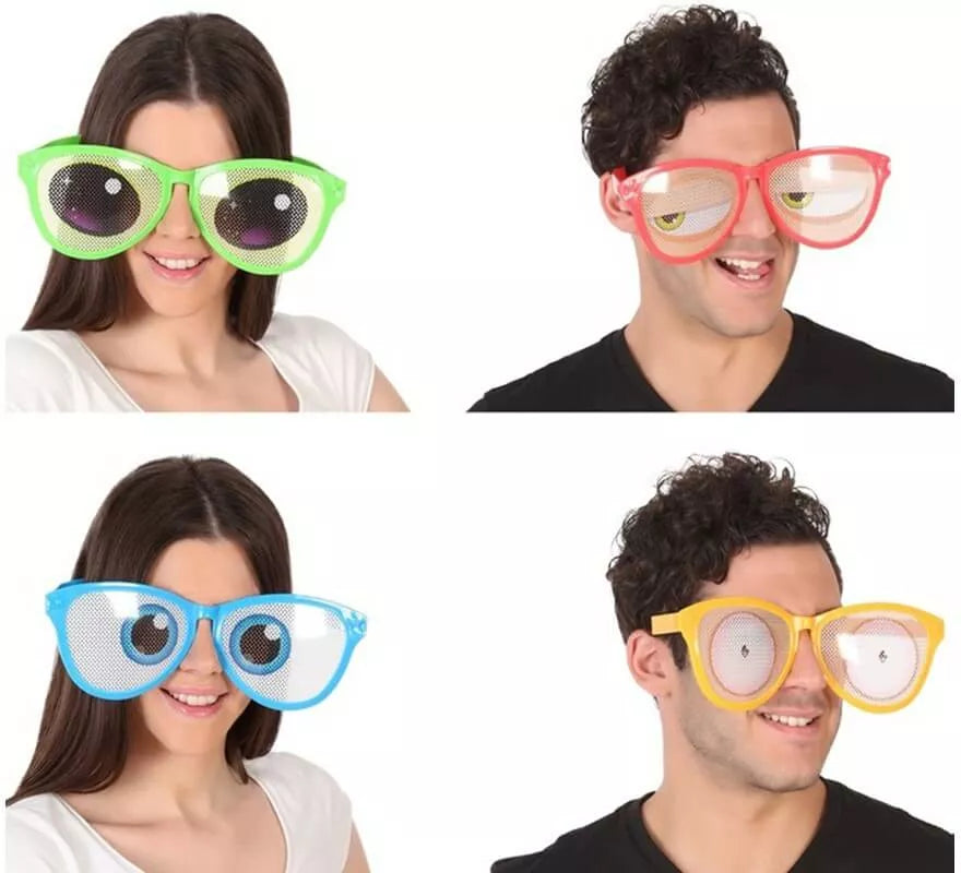 Translation missing: de.Gafas Gigantes con Ojos en 4 modelos surtidos