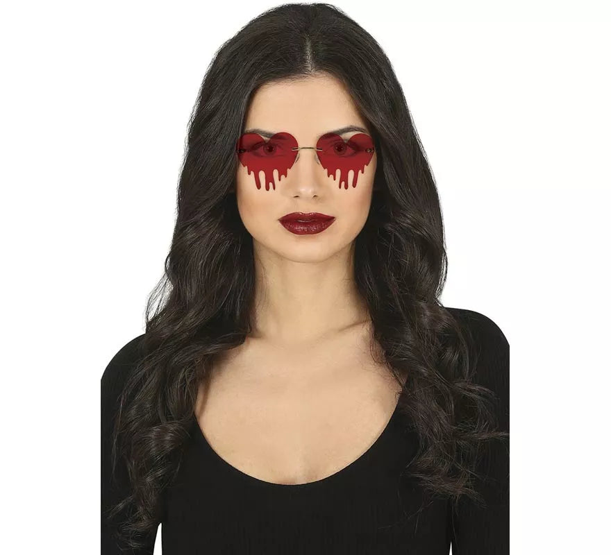 Gafas Gotas Sangre