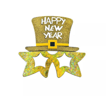 Gafas 'Happy New Year' Doradas