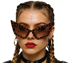 Festival Leopard Sonnenbrille