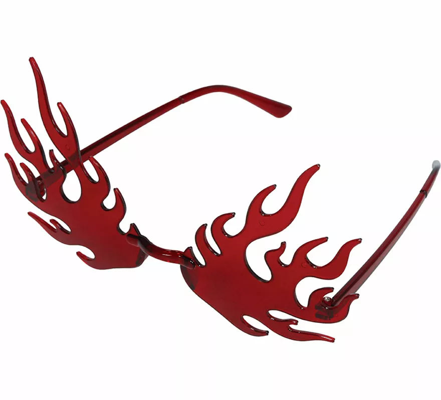 Gafas Llama rojas Plástico