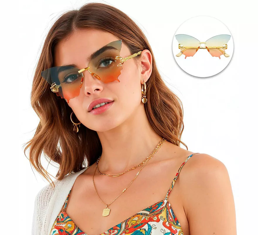 Gafas Mariposa Efecto Degradado