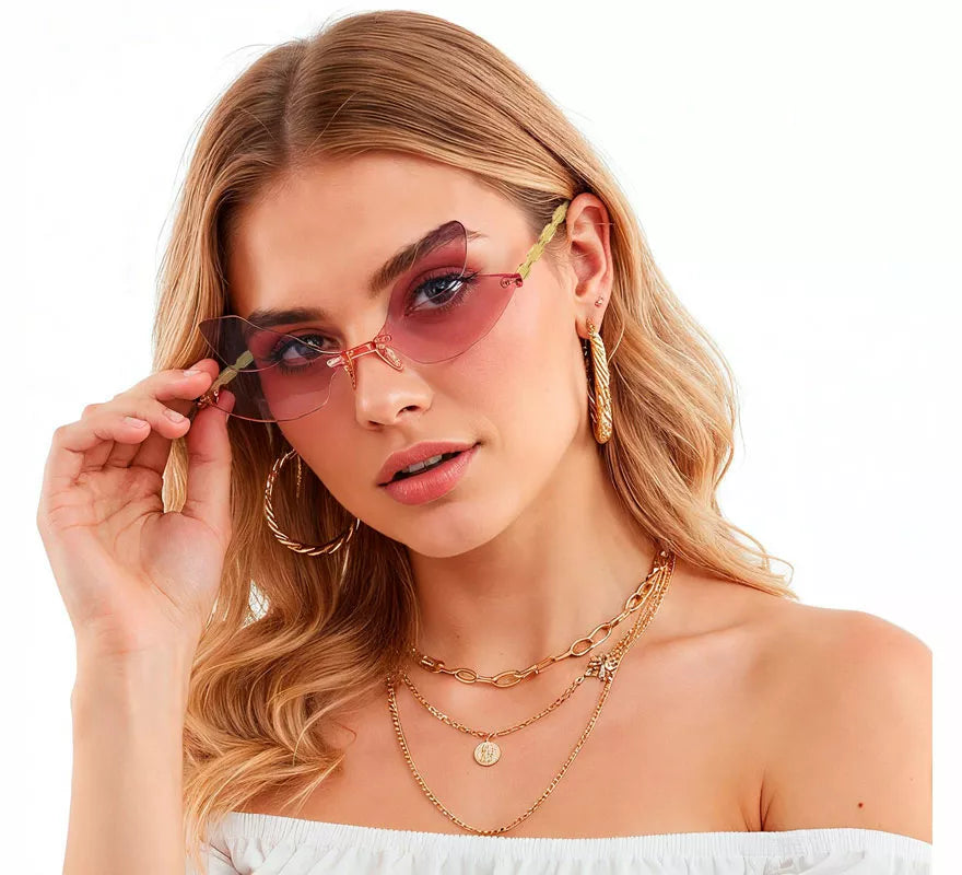 Translation missing: de.Gafas Mariposa rosas Efecto Degradado