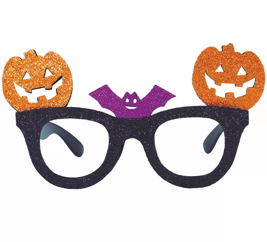 Translation missing: de.Gafas Negras con Calabazas y Murciélago