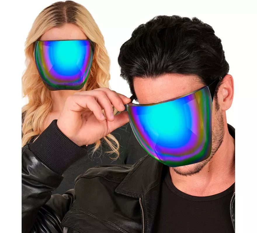 Translation missing: de.Gafas o Pantalla Facial Lente de Espejo azul-violeta