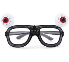 Brille Augen mit Licht