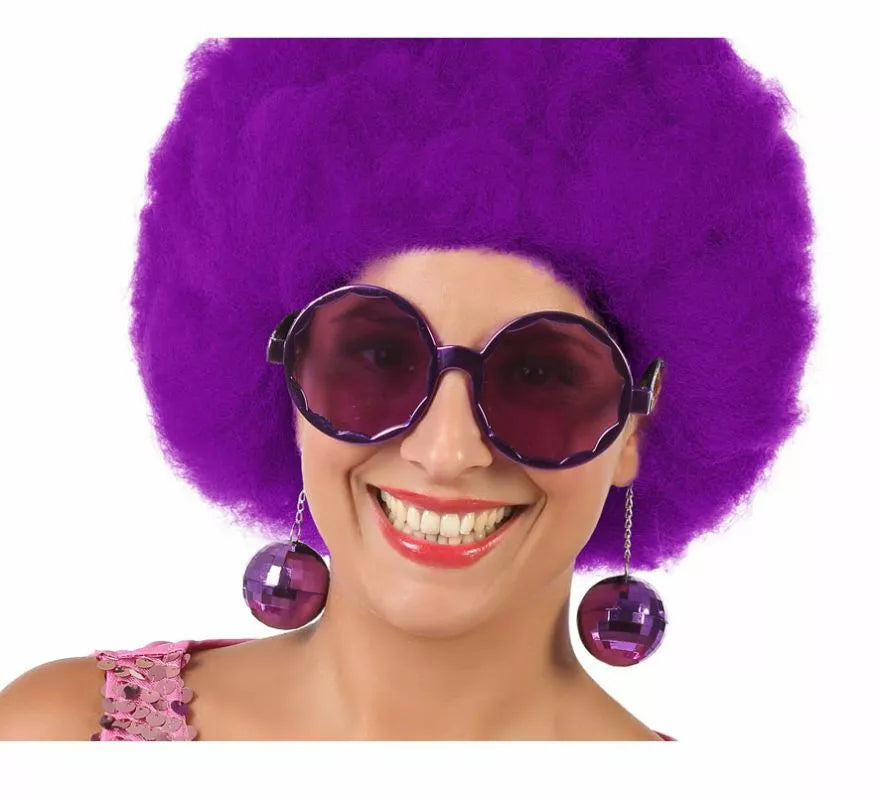 Translation missing: de.Gafas Redondas con Bola Disco en 6 colores