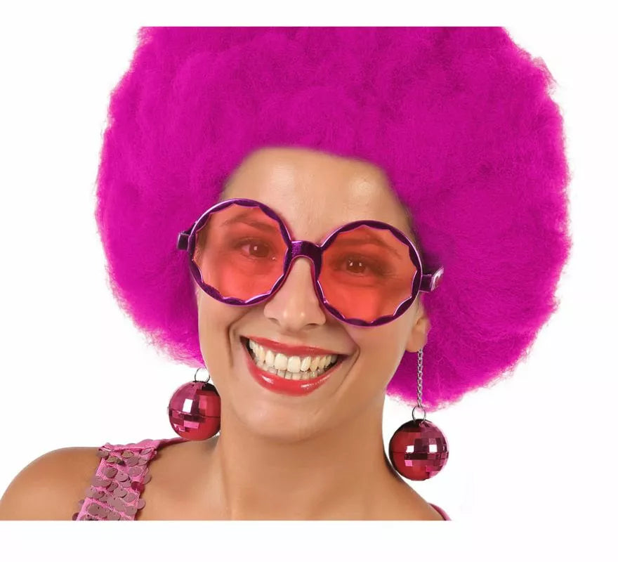 Translation missing: de.Gafas Redondas con Bola Disco en 6 colores