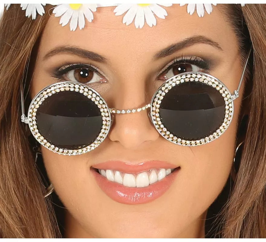 Translation missing: es.Gafas Redondas con Brillantes