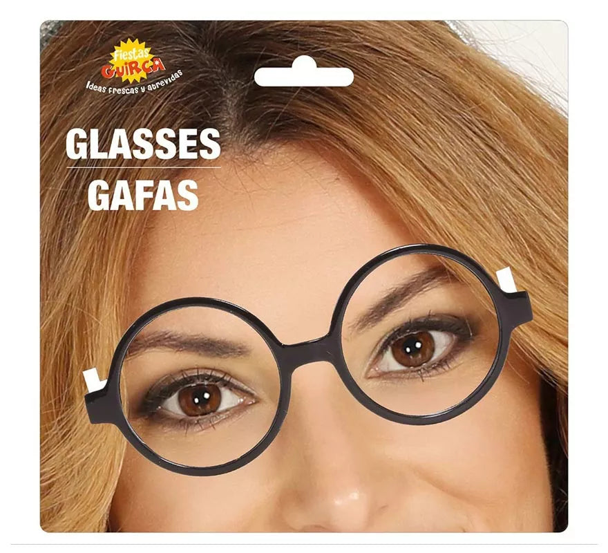 Gafas redondas con cristales