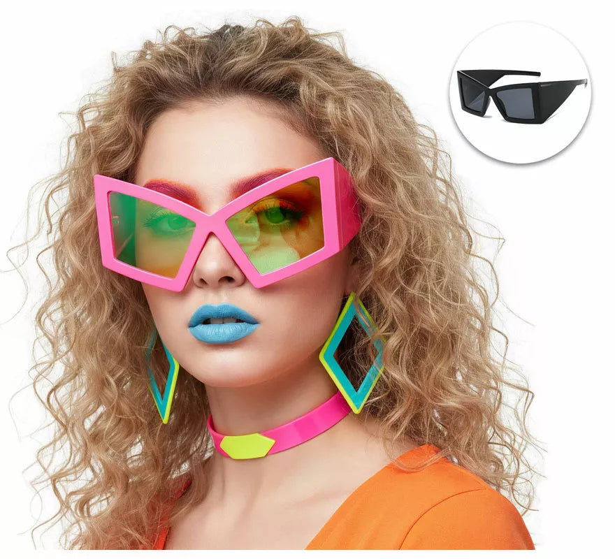 Translation missing: de.Gafas Retro Años 80 en colores surtidos
