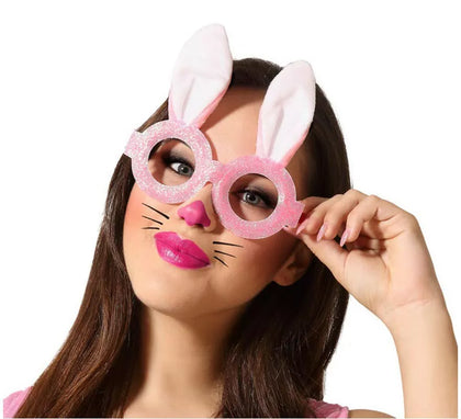Gafas Rosas de Conejita de 14.14 cm