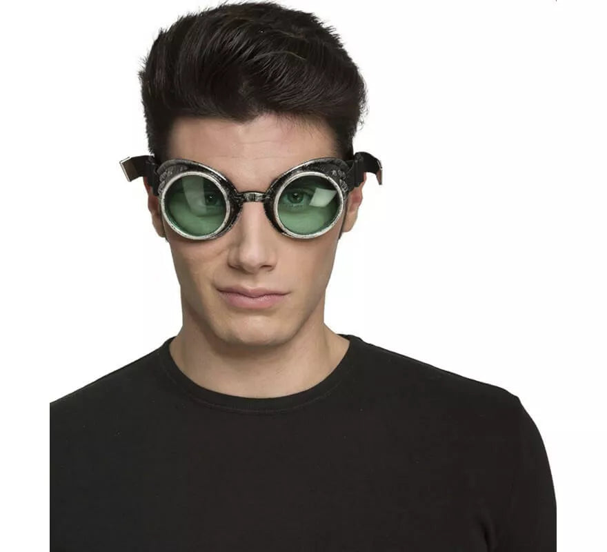 Translation missing: de.Gafas Steampunk verdes