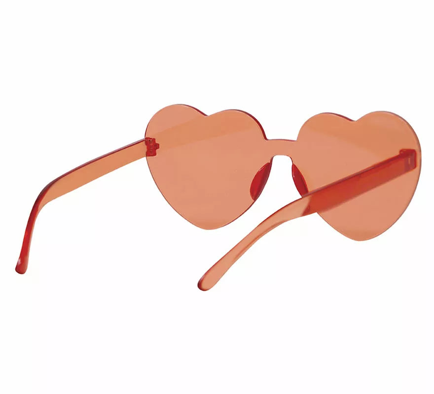 Translation missing: de.Gafas Transparentes de Corazón rojo