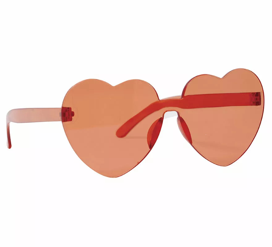 Translation missing: de.Gafas Transparentes de Corazón rojo