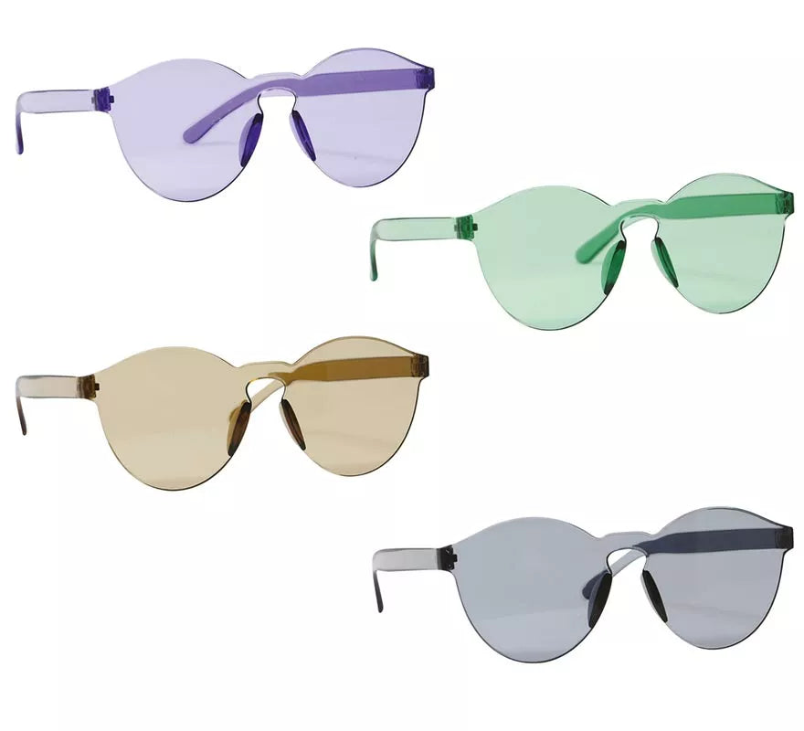 Translation missing: de.Gafas Transparentes en Colores Surtidos