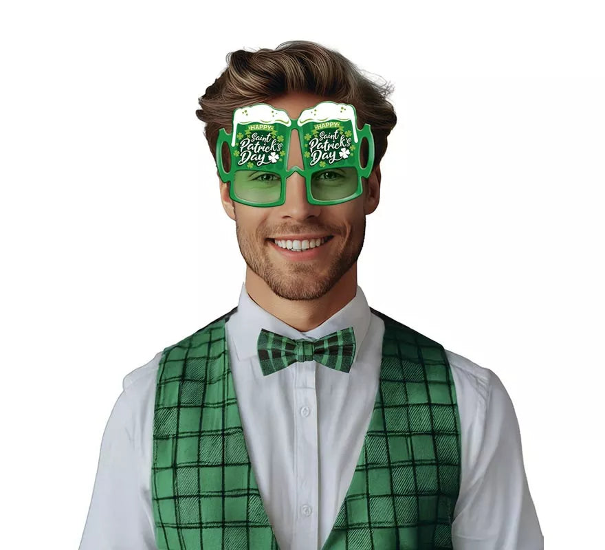 Translation missing: de.Gafas verdes de Cervezas San Patricio