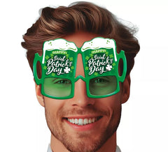 San Patricio Bier grüne Gläser