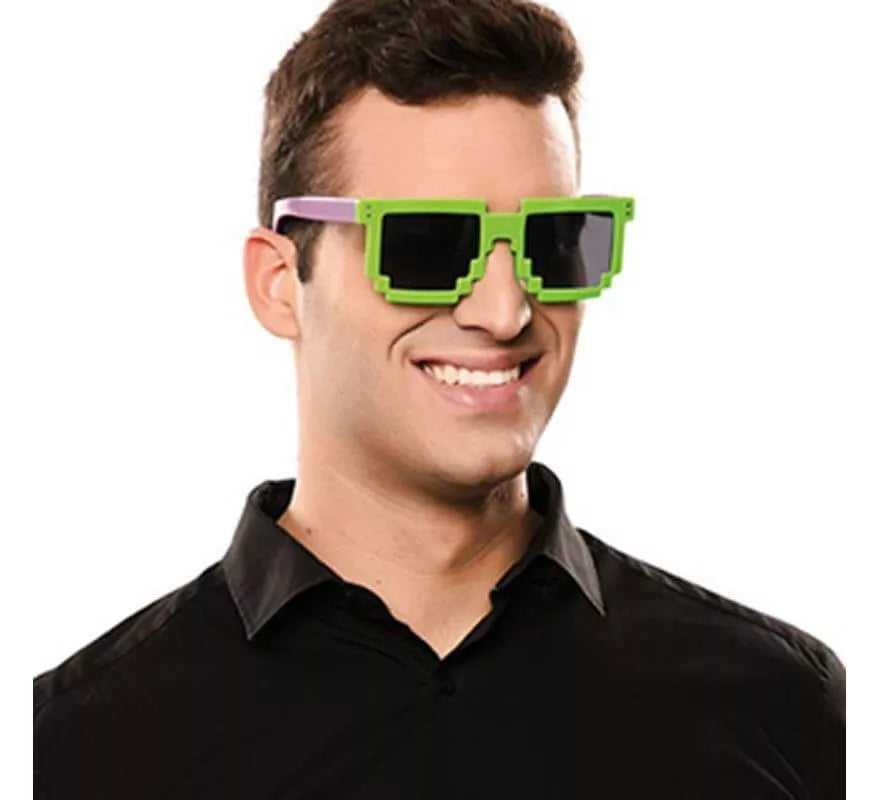Translation missing: de.Gafas Verdes Pixeladas