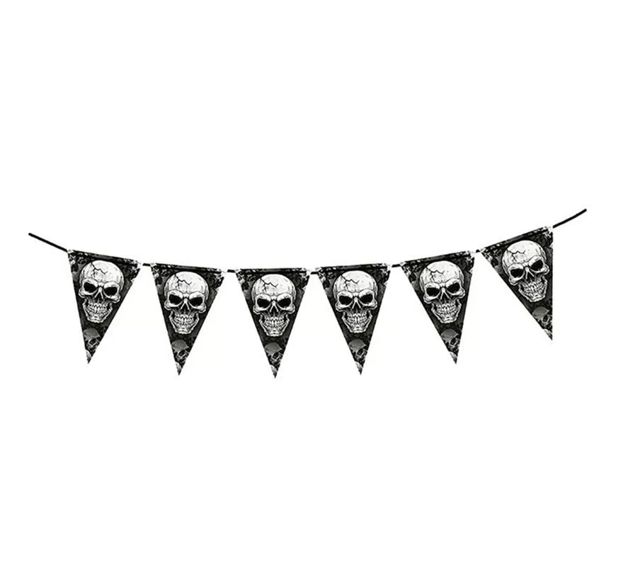 Gallardete Calaveras de 300 cm