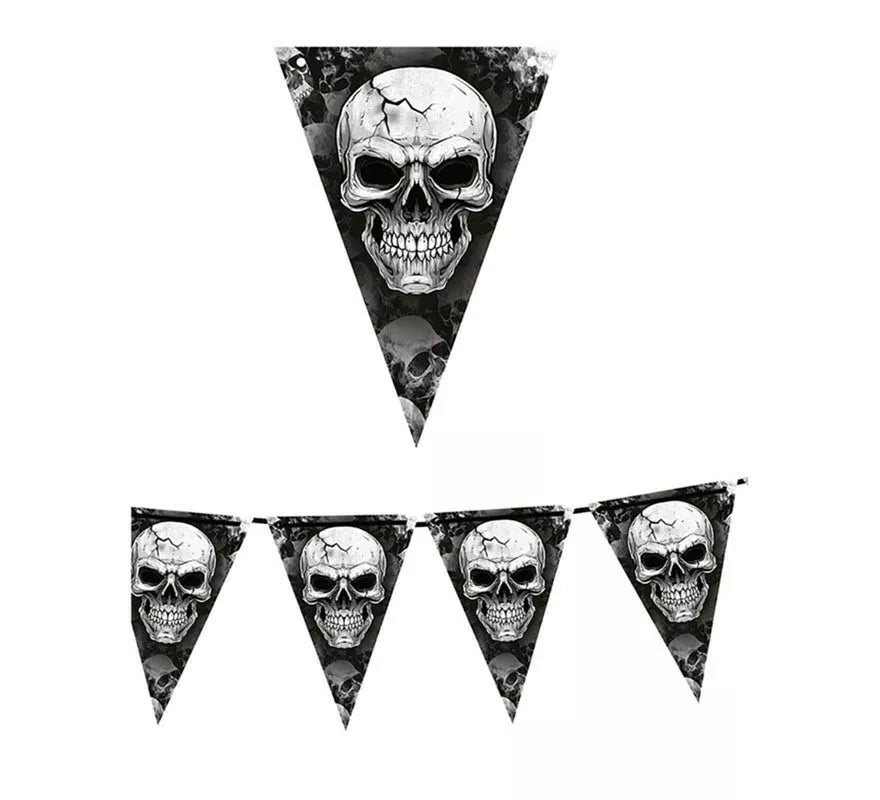 Gallardete Calaveras de 300 cm