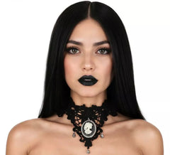 Skelett Kamee Halsband