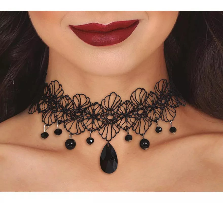 Translation missing: de.Gargantilla Piedra negras