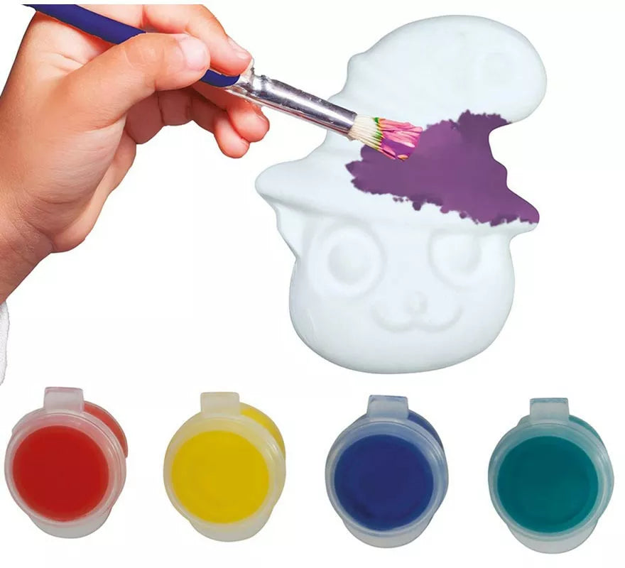 Translation missing: de.Gato Blanco para Pintar con Pinturas Incluidas