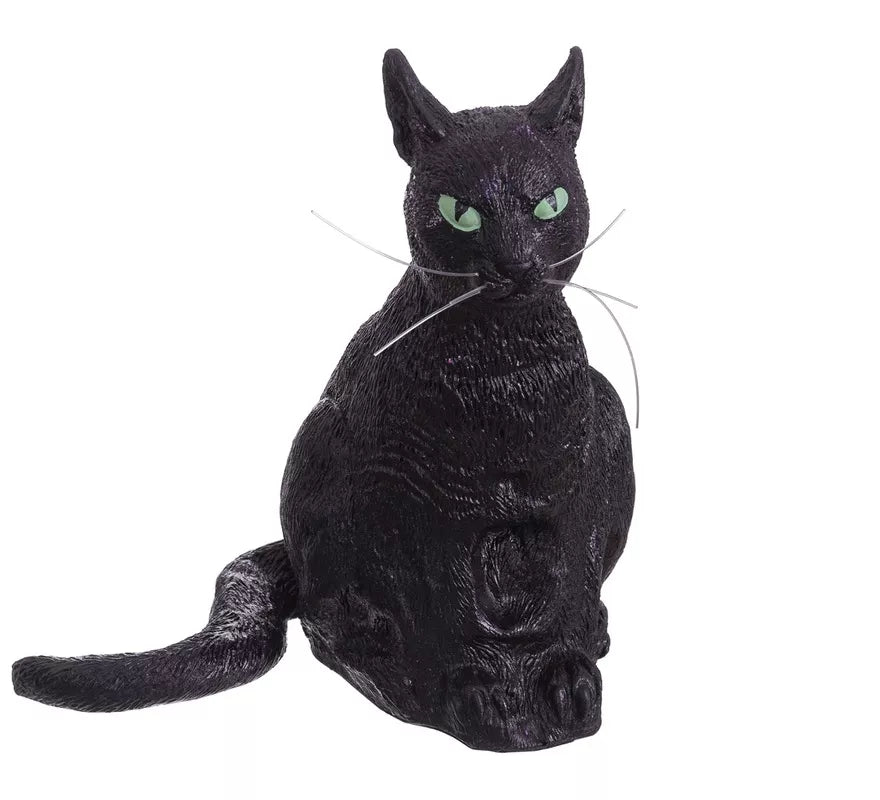 Translation missing: de.Gato negro de PVC de 30x20x34 cm