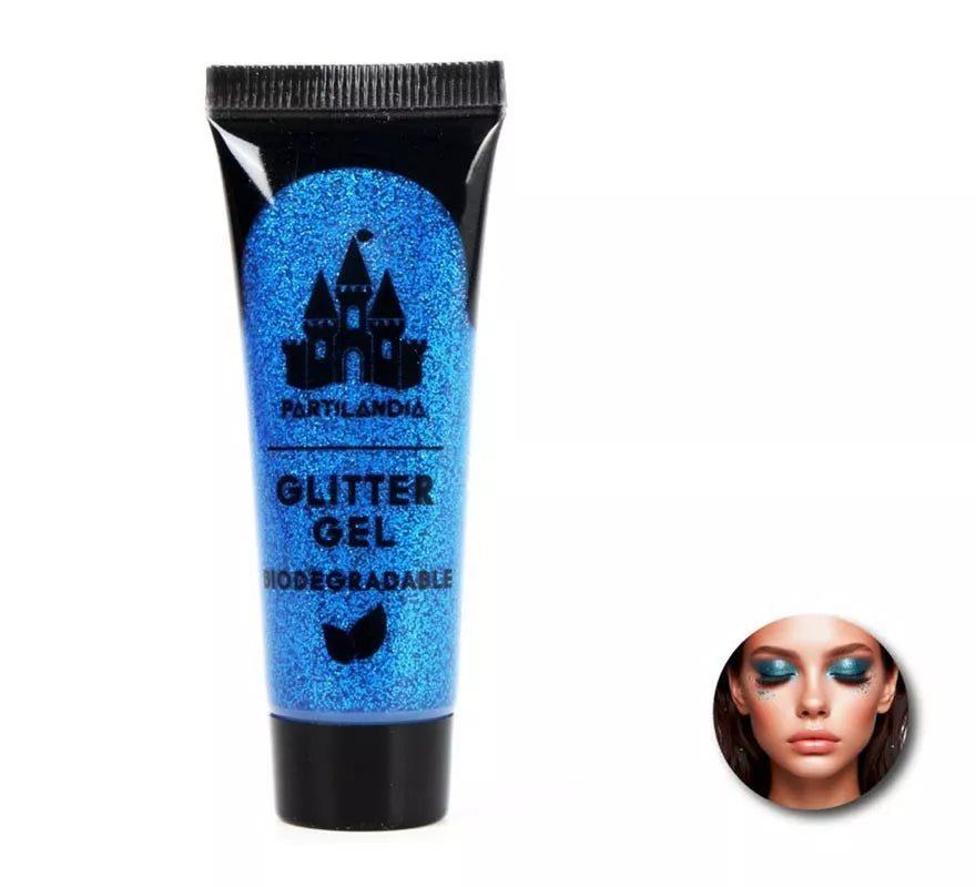 Translation missing: de.Gel Glitter Biodegradable de 3x8 cm en varios colores