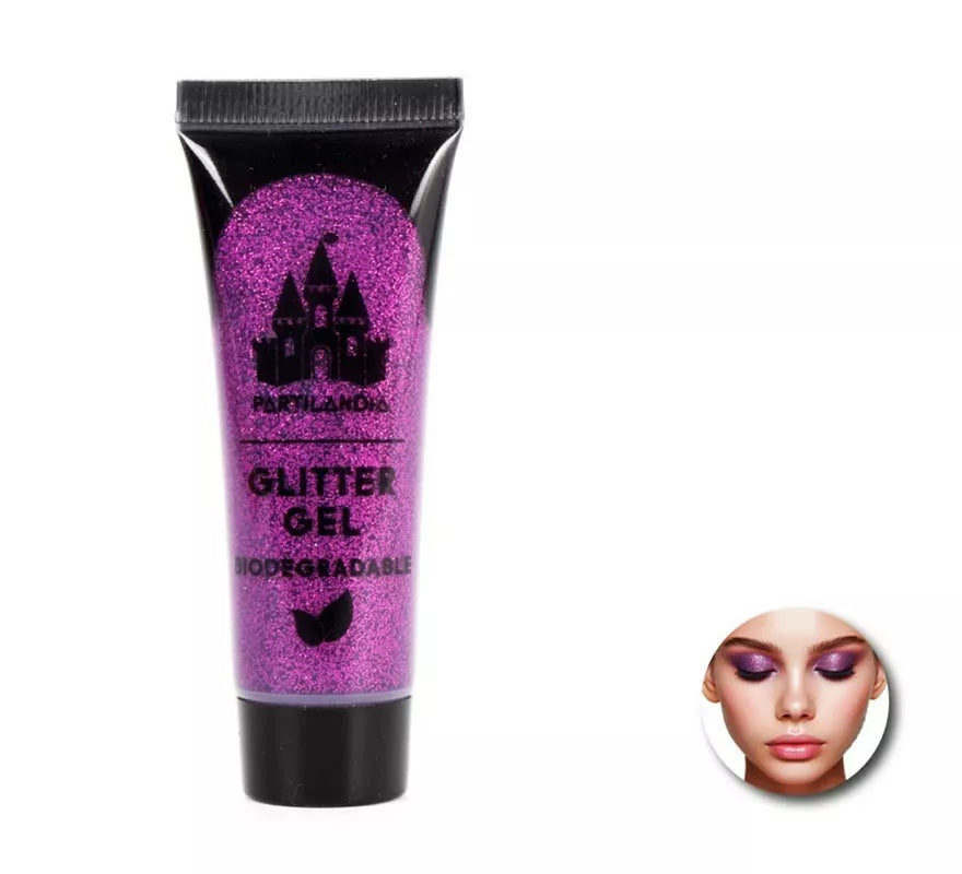 Translation missing: de.Gel Glitter Biodegradable de 3x8 cm en varios colores