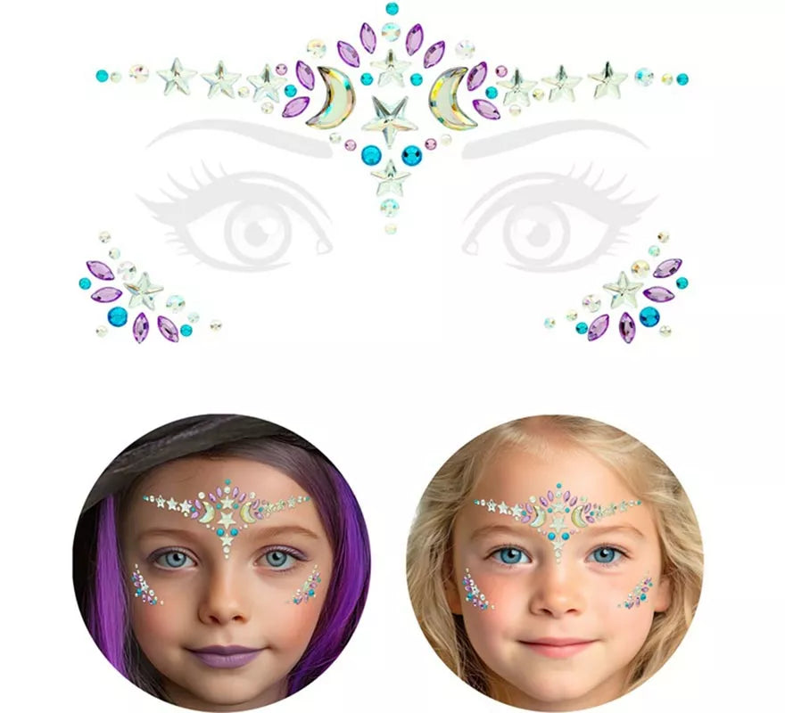 Translation missing: de.Gemas Faciales Adhesivas de Bruja Infantil