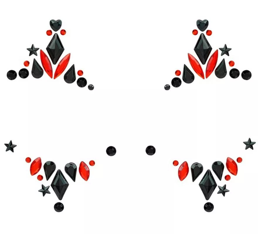 Translation missing: de.Gemas Faciales Adhesivas de Payasa Conflictiva