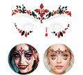 Gemas Faciales Adhesivas de Vampiresa Gótica