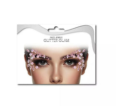 Facial Gems Eye Contour rosa Blüten