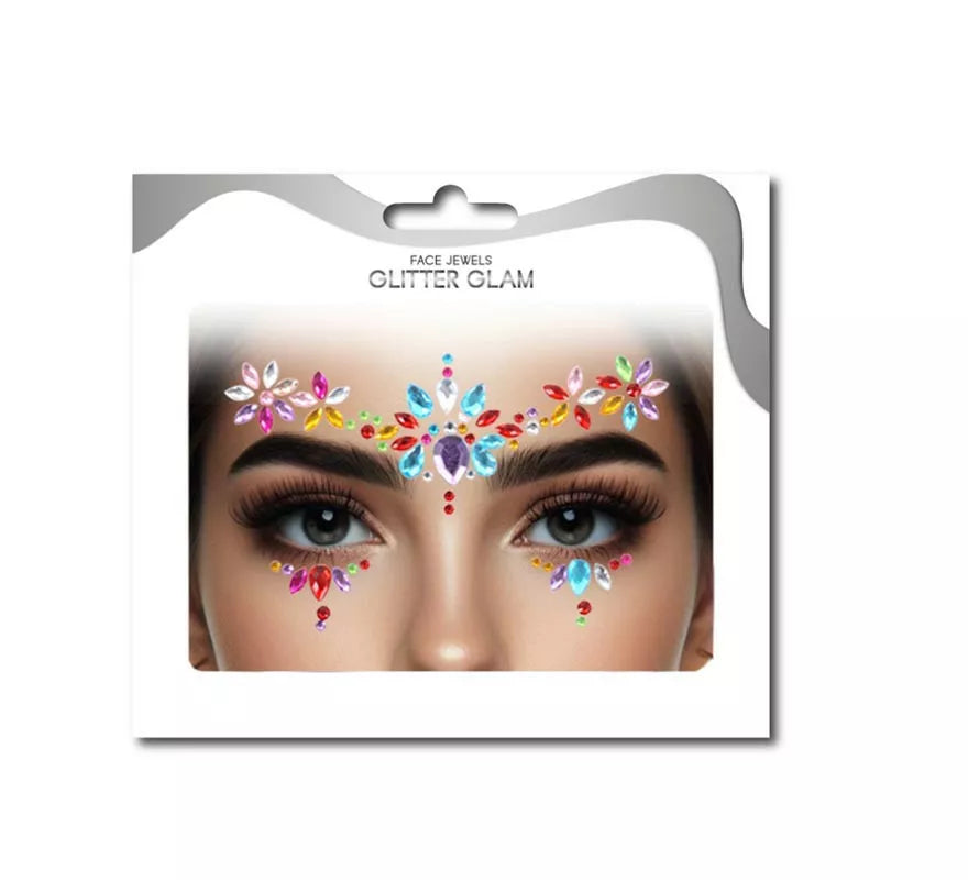 Translation missing: de.Gemas Faciales flores multicolor