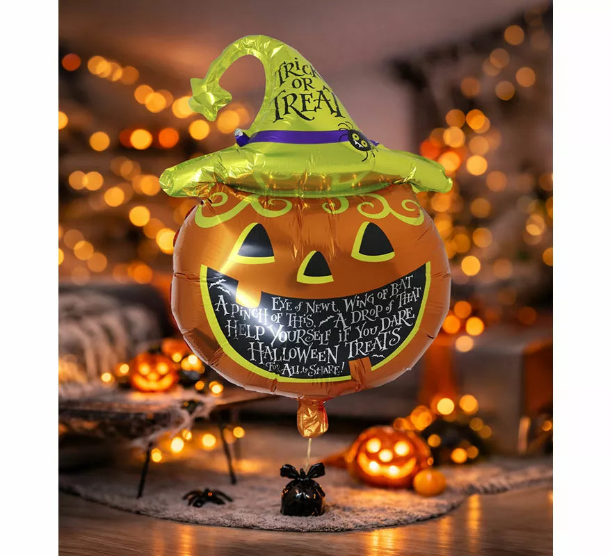 Translation missing: de.Globo de Foil Calabaza de 70 cm