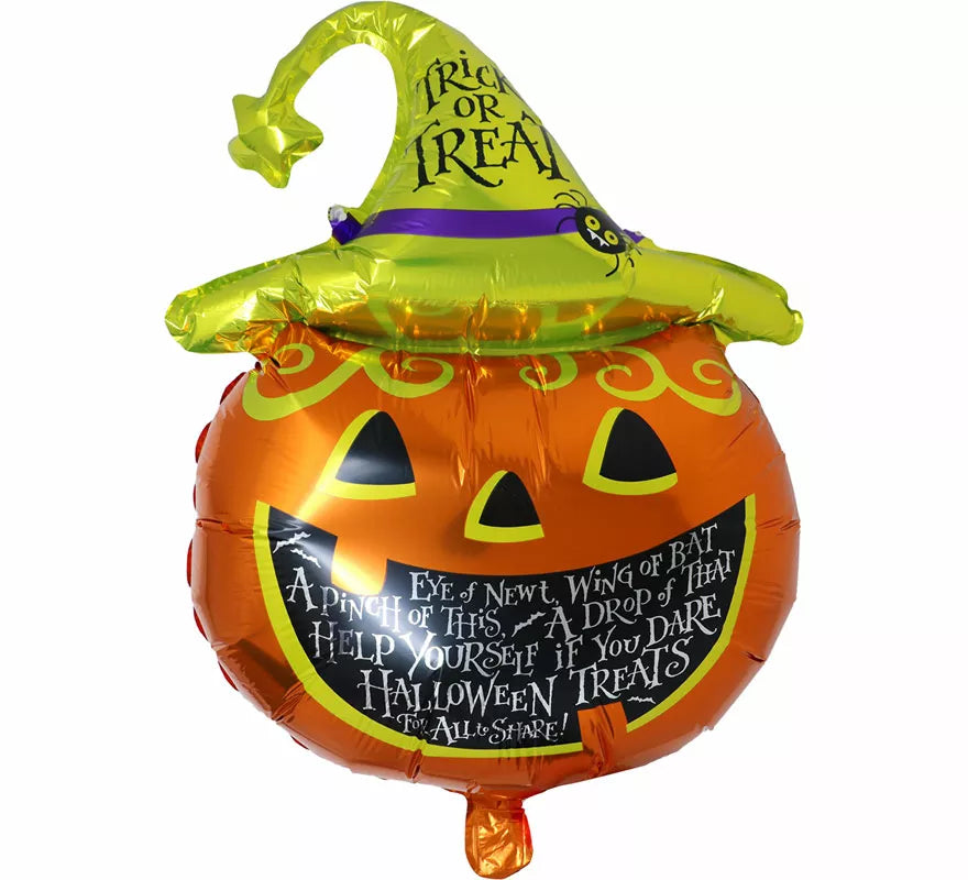 Translation missing: de.Globo de Foil Calabaza de 70 cm