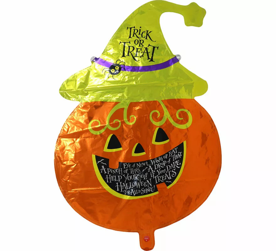Translation missing: de.Globo de Foil Calabaza de 70 cm