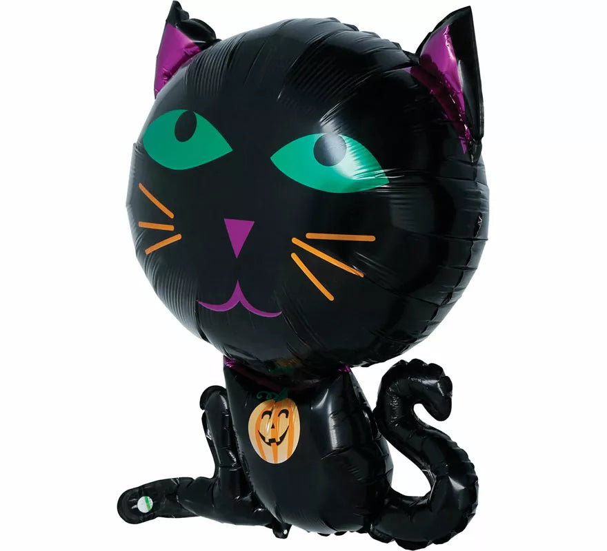 Translation missing: de.Globo de Foil Gato de 60 cm