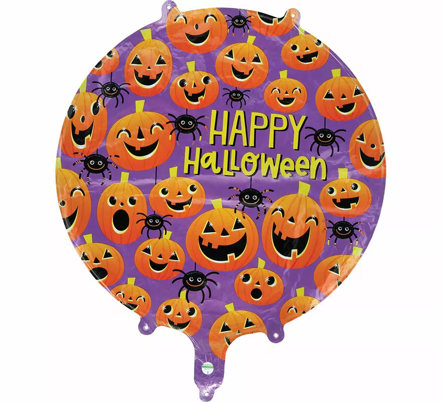 Globo de Foil Redondo Calabazas de 50 cm