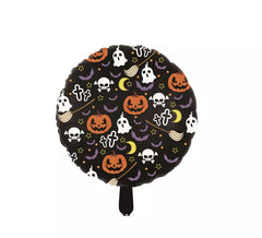 Halloween-Kürbis-Folienballon, 18 Zoll x 45 cm