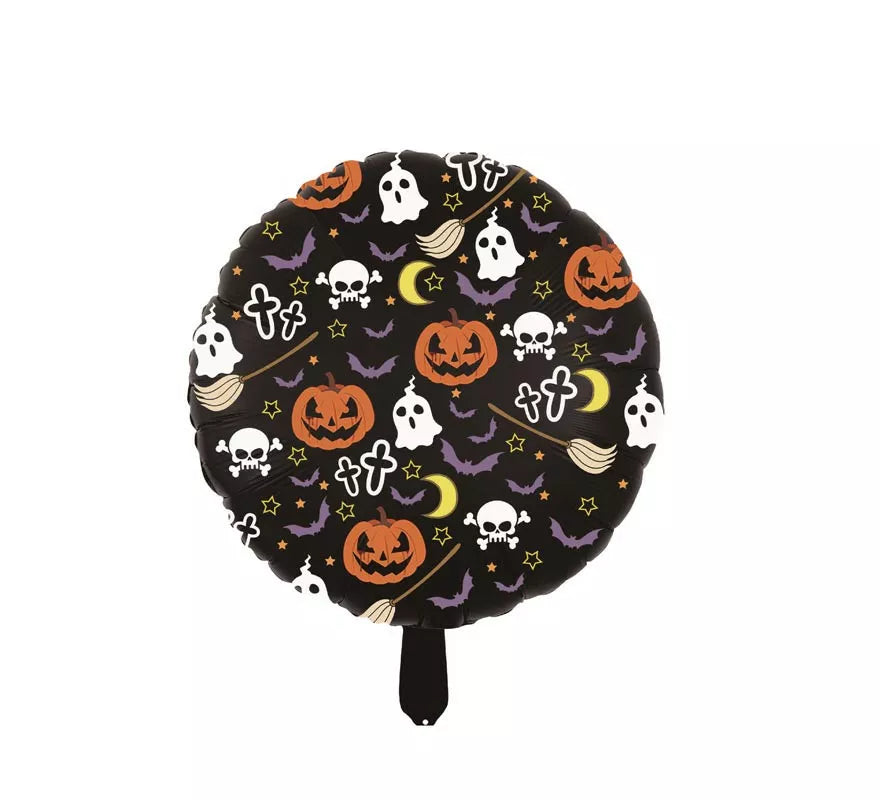 Translation missing: de.Globo Foil Calabazas Halloween de 18 IN x 45 cm