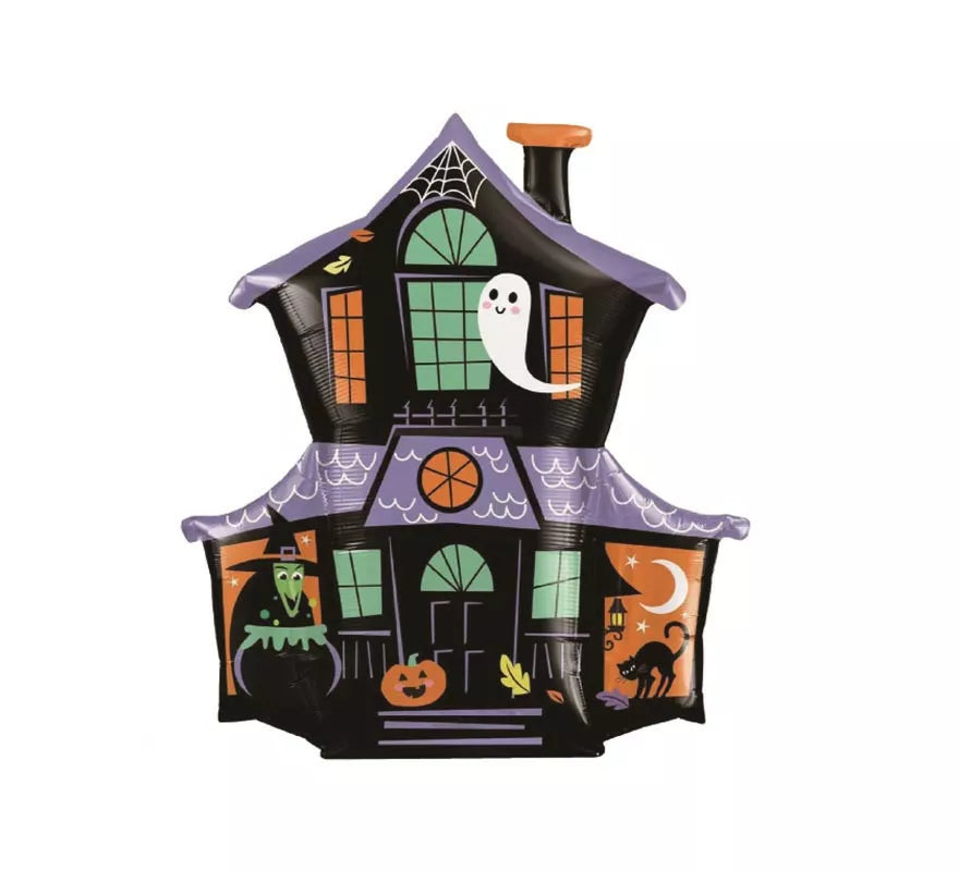 Translation missing: de.Globo Foil Casa Encantada Halloween de 63X66 cm