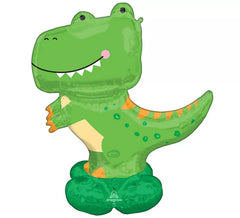 Airloonz Riesenfolienballon Dinosaurier T-Rex 114x137 cm