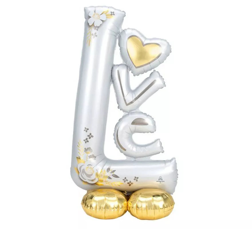 Translation missing: de.Globo Foil Gigante Airloonz Love Wedding 73X147 cm