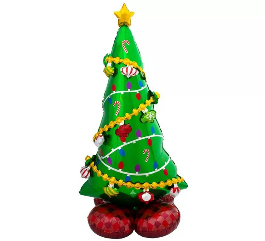Translation missing: de.Globo Foil Gigante Arbol de Navidad 78x149 cm