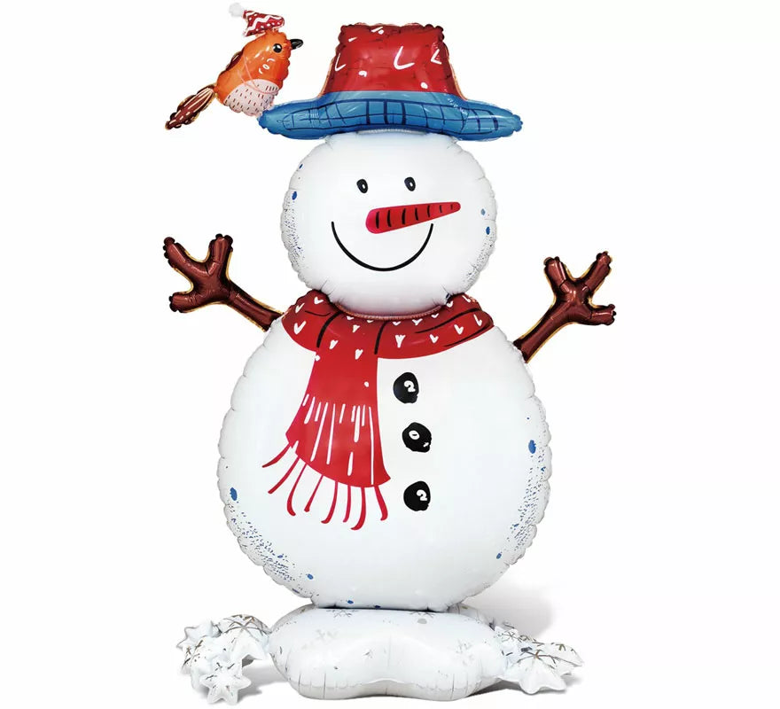 Translation missing: de.Globo Foil Muñeco de Nieve Base 79x57x26 cm