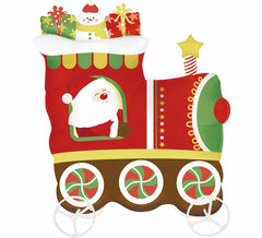 Folienballon Weihnachtszug 86x79,5 cm