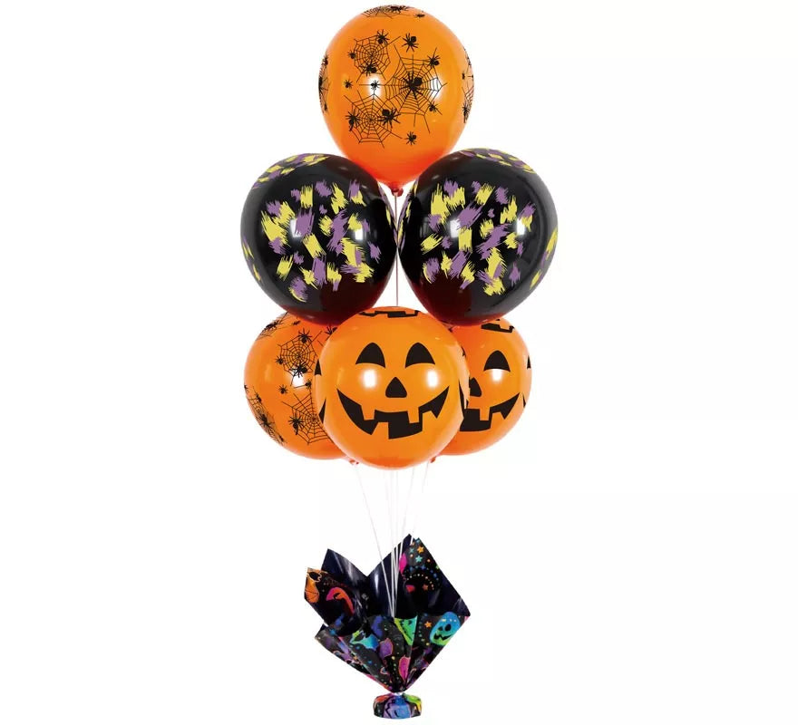 Translation missing: de.Globos con Soporte para Halloween 7 Piezas